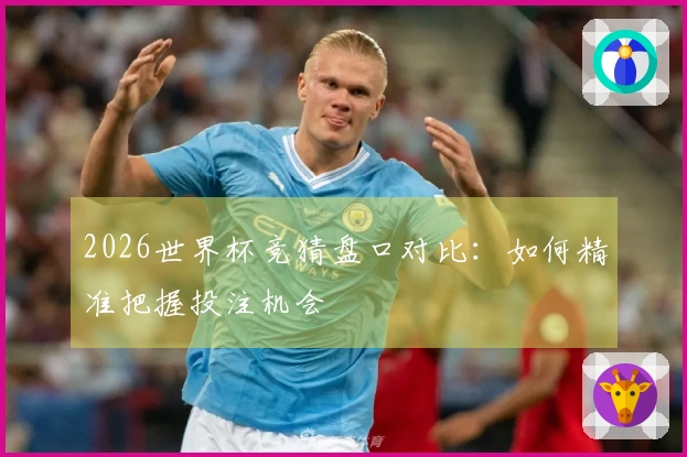 2026世界杯竞猜盘口对比：如何精准把握投注机会
