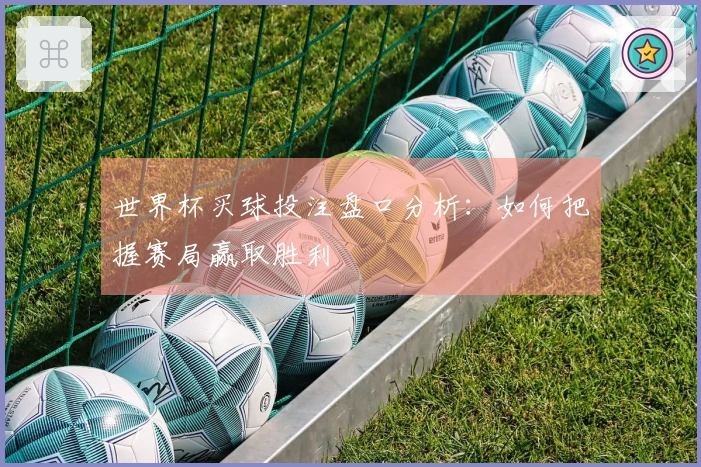 世界杯买球投注盘口分析：如何把握赛局赢取胜利